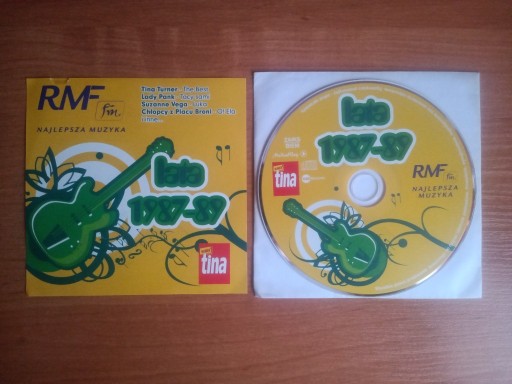 Zdjęcie oferty: RMF fm najlepsza muzyka lata 1987-89 Płyta CD