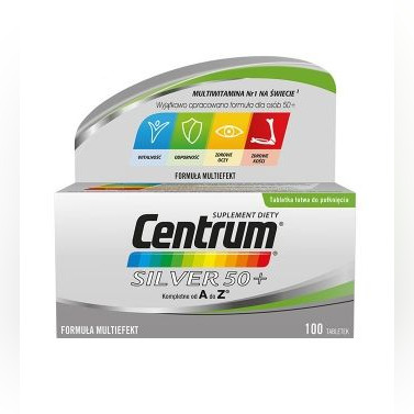 Zdjęcie oferty: CENTRUM SILVER 50+ - 100 tabletek zestaw witamin