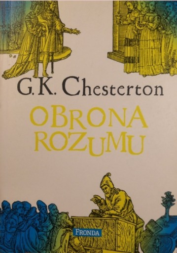 Zdjęcie oferty: "Obrona rozumu" G.K. Chesterton