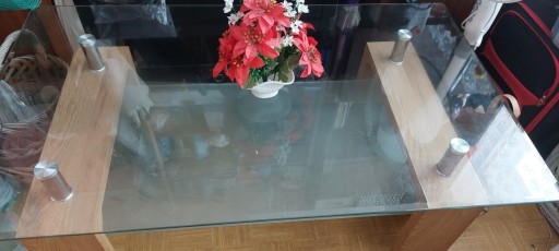 Zdjęcie oferty: Ława szklana z półką