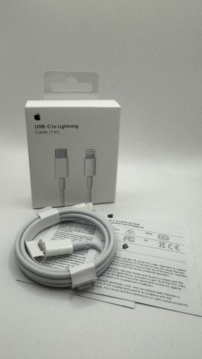 Zdjęcie oferty: Kabel Lightning USB C 1 M White do iPhone / iPad