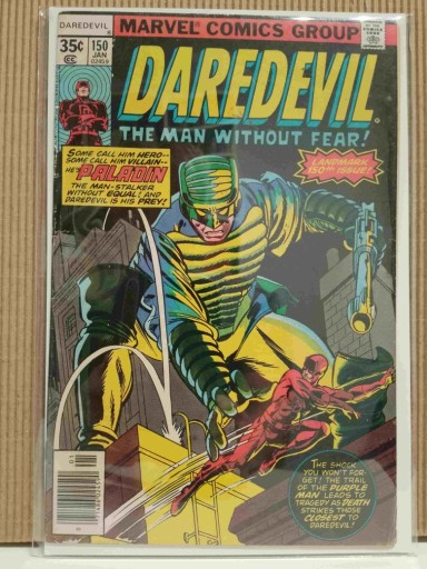 Zdjęcie oferty: Daredevil #150 (Marvel 1978) debiut Paladina