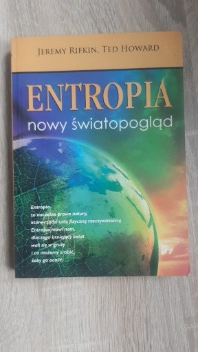 Zdjęcie oferty: ENTROPIA NOWY ŚWIATOPOGLĄD  J. RIFKIN, T. HOWARD