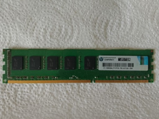 Zdjęcie oferty: Pamięć RAM 4GB DDR 3 marki HP