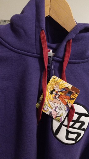 Zdjęcie oferty: bluza z kapturem Dragon Ball EMP fioletowa XL nowa