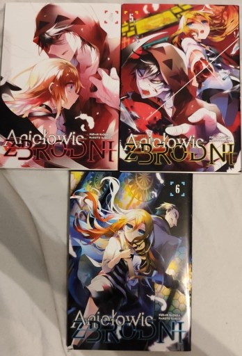 Zdjęcie oferty: Manga Aniołowie Zbrodni tomy 4-6