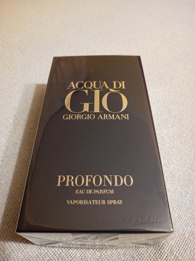 Zdjęcie oferty: Giorgio Armani Acqua di Giò Profondo 125ml