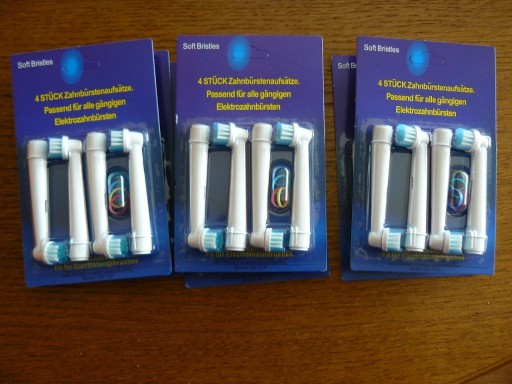 Zdjęcie oferty: Końcówki Braun ORAL B z połowę ceny wysyłka gratis