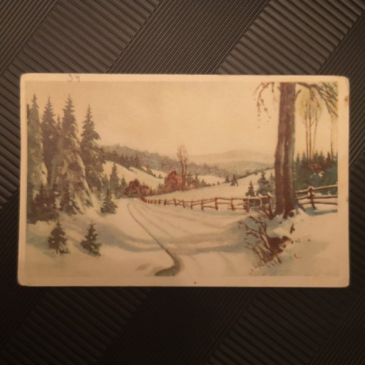 Zdjęcie oferty: Stara pocztówka z gór. 