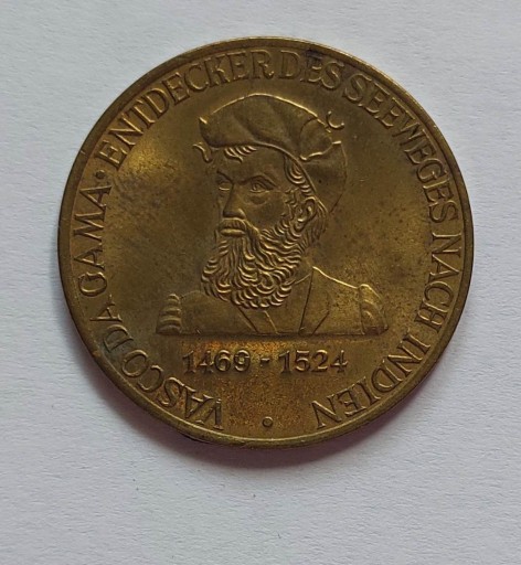 Zdjęcie oferty: VASCO DA GAMA   .medal.moneta.1469-1524