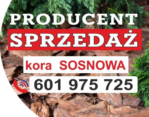 Zdjęcie oferty: KORA SOSNOWA 15 zł / 80 litrów