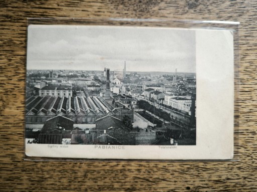 Zdjęcie oferty: Pabianice piękna panorama, początek XX wieku