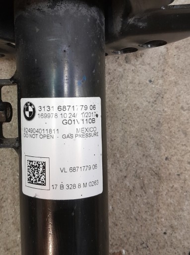 Zdjęcie oferty: Amortyzator  lewy przód  bmw x3 g01 31316871779