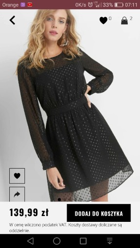 Zdjęcie oferty: Sukienka wieczorowa Orsay S/36