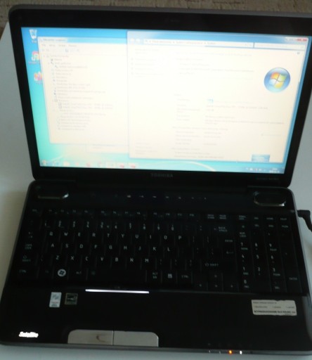 Zdjęcie oferty: Laptop Toshiba A500 250 GB HDD 2 GB RAM