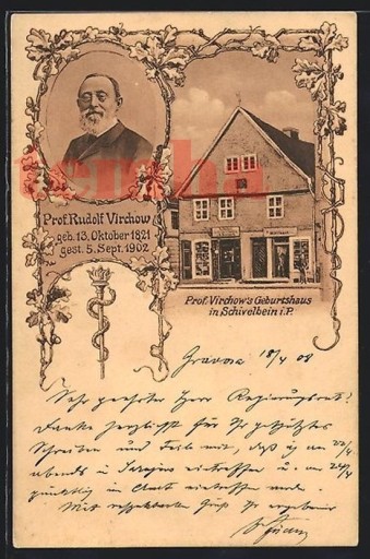 Zdjęcie oferty: ŚWIDWIN Schivelbein dom prof. Virchov 1908