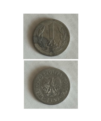Zdjęcie oferty: Moneta 1zł z 1949 roku