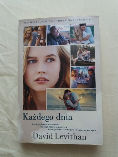 Zdjęcie oferty: Każdego Dnia David Levithan wyd. filmowe zdjęcia