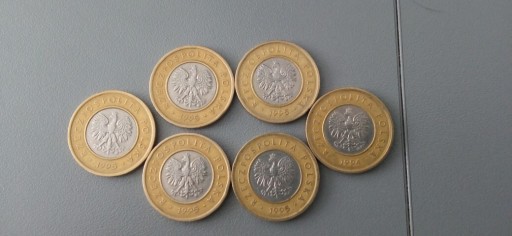 Zdjęcie oferty: Monety unikatowe 2 zł z 1995 r i 1994