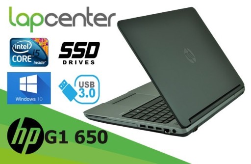 Zdjęcie oferty: HP ProBook 650 G1 I5-4 8 GB RAM 256 GB SSD FHD W10