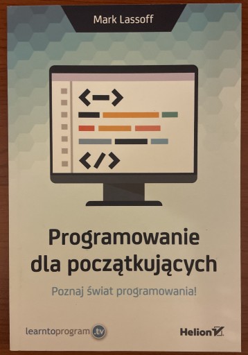 Zdjęcie oferty: Programowanie dla początkujących