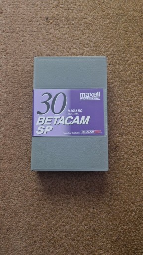 Zdjęcie oferty: Studyjna kaseta Maxell Betacam SP B-30M BQ 30 min