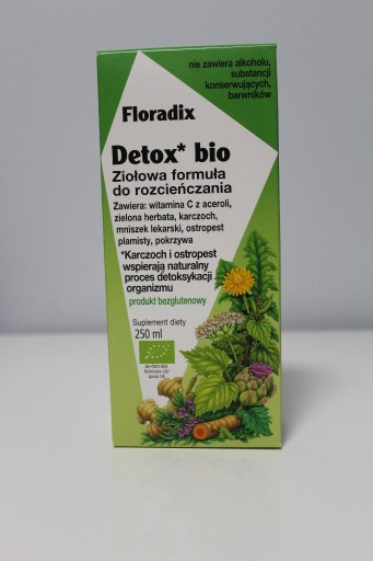 Zdjęcie oferty: Floradix Detox bio 250 ml
