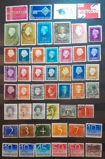 Zdjęcie oferty: Zestaw znaczków kas. Holandia 