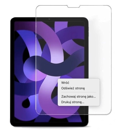 Zdjęcie oferty: Apple iPad Air 4-5 Szkło Hartowane na ekran 9H, 2D