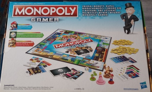 Zdjęcie oferty: Gra monopoly gamer +gratis. 