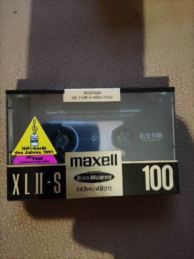 Zdjęcie oferty: Kaseta Maxell XL II-S 100