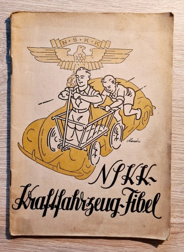 Zdjęcie oferty: NSKK Kraftfahrzeug fibel 1944 Niemcy