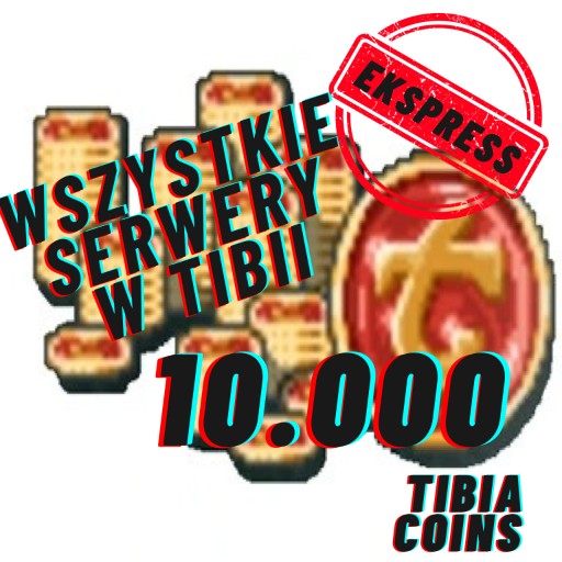 Zdjęcie oferty: 10.000 TIBIA COINS 10K TC TIBIA EKSPRESS