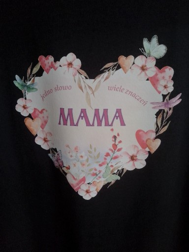 Zdjęcie oferty: Koszulka na Dzień Matki rozmiar L, 100% Bawełna 