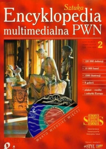 Zdjęcie oferty: Sztuka Encyklopedia Multimefialna PWN - bez płyty