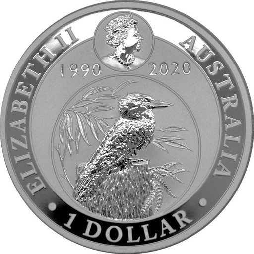 Zdjęcie oferty: Kookaburra 2020 srebrna moneta bulionowa 1oz Ag