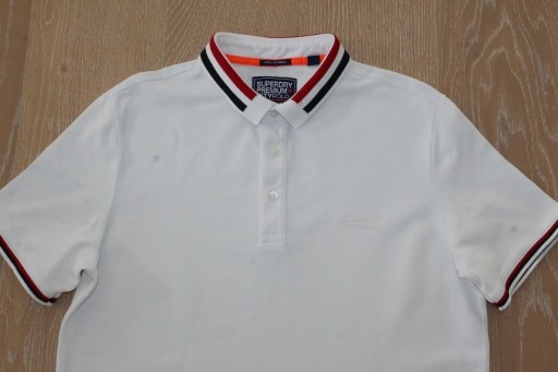 Zdjęcie oferty: SuperDry polo, czysta biel, L/M