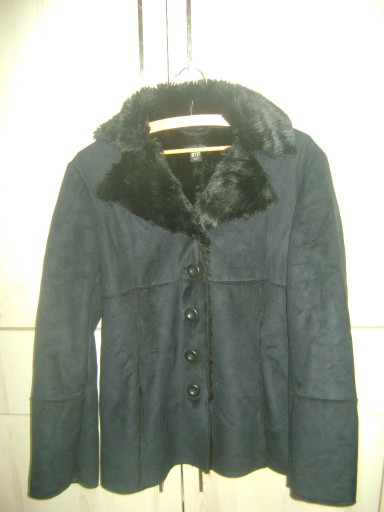 Zdjęcie oferty: Kożuszek sztuczny kurtka czarna H&M 36 S