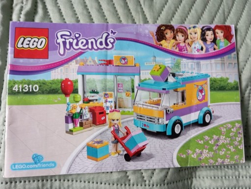 Zdjęcie oferty: Instrukcja Lego Friends 41310 Dostawca upominków 