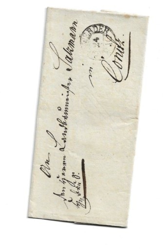 Zdjęcie oferty: Koperta XIX wieku Kwidzyń-Chojnice