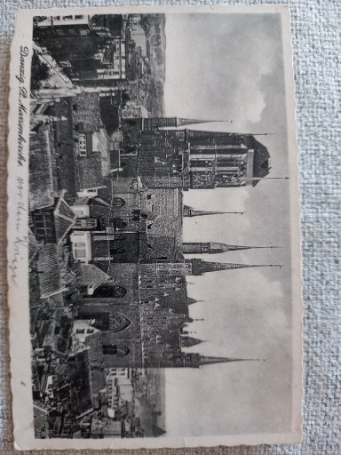 Zdjęcie oferty: Stara kartka pocztowa Danzig, Gdańsk 