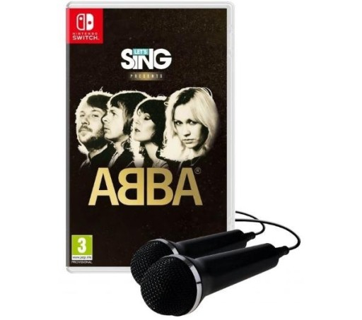 Zdjęcie oferty: Let's Sing ABBA + 2 mikrofony Gra Nintendo Switch