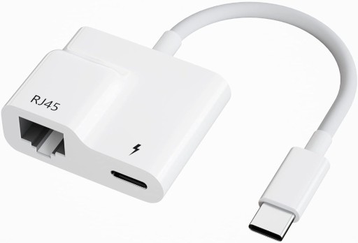 Zdjęcie oferty: Adapter Ethernet z portem ładowania do USB-C