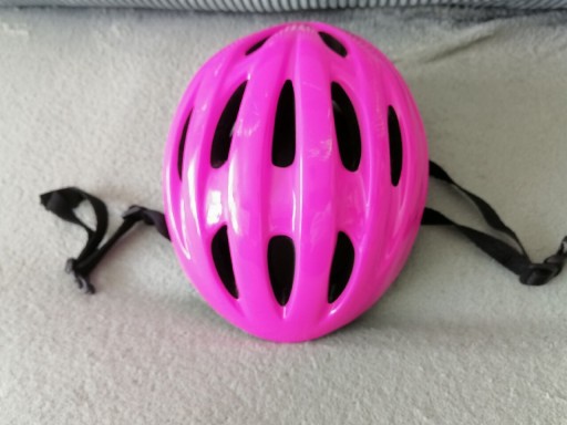 Zdjęcie oferty: Ładny różowy Kask/Ochraniacz rowerowy roz. M 