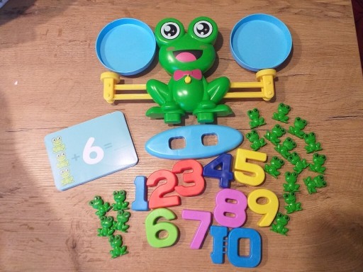 Zdjęcie oferty: Matematyczna małpka żabka dla dziecka matamatyka