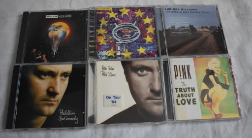 Zdjęcie oferty: Phil Collins,Pink,Robert plant,U2,Cucinda Williams