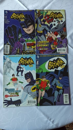 Zdjęcie oferty: BATMAN'66 #1-4 -oryginalne komiksy z USA!