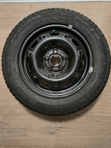 Zdjęcie oferty: Opona zimowa Sava zapas 165/70 R14 81 T nieużywana felga stalowa 