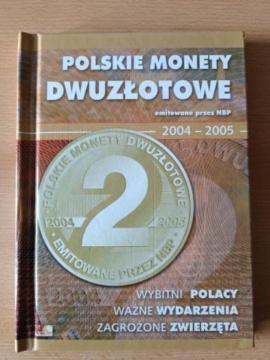 Zdjęcie oferty: Album na monety 2 zł. 2004-2005