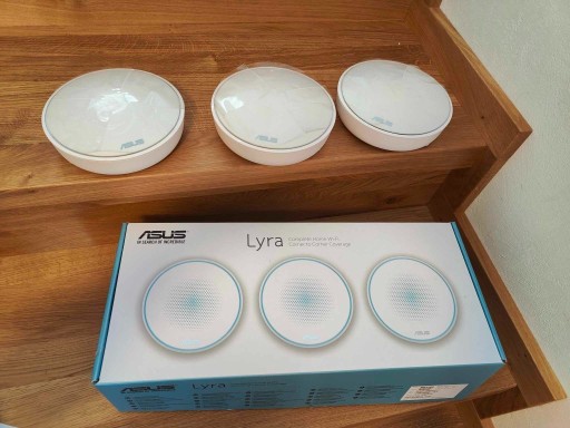 Zdjęcie oferty: ASUS Lyra Mesh WiFi (2200Mb/s a/b/g/n/ac) repeater